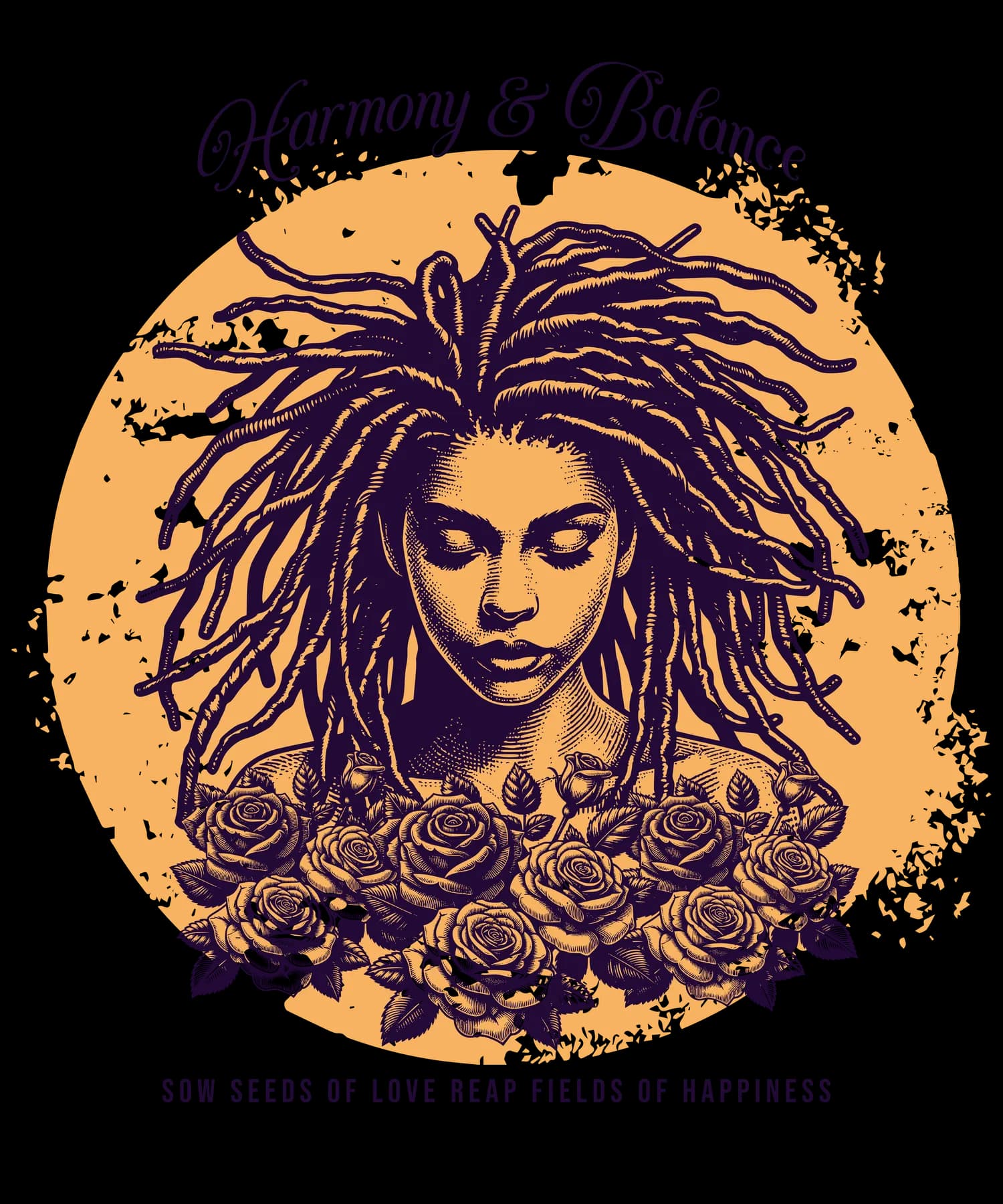 Harmony & Balance - Dreadlocks Portrait
